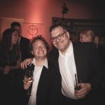 Dominik Dawidzinski und Elton beim Ahoi Neujahrsempfang 2018
