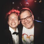 Dominik Dawidzinski und Elton beim Ahoi Neujahrsempfang 2019